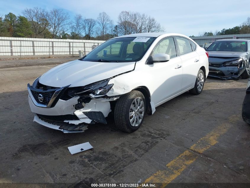 2017 Nissan Sentra S VIN: 3N1AB7AP3HY244197 Lot: 38375189