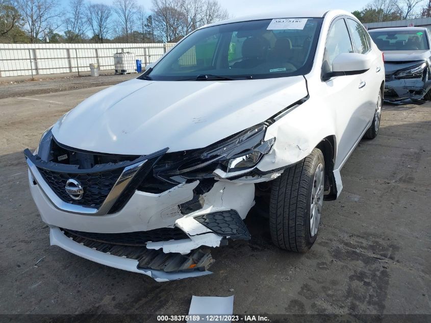 2017 Nissan Sentra S VIN: 3N1AB7AP3HY244197 Lot: 38375189