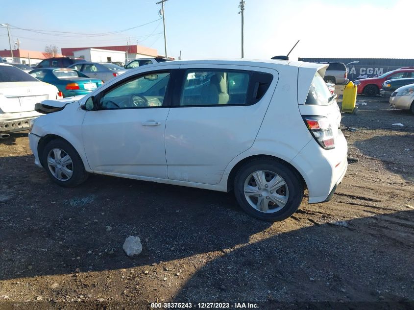 2017 Chevrolet Sonic Lt Auto VIN: 1G1JG6SH3H4169366 Lot: 38375243