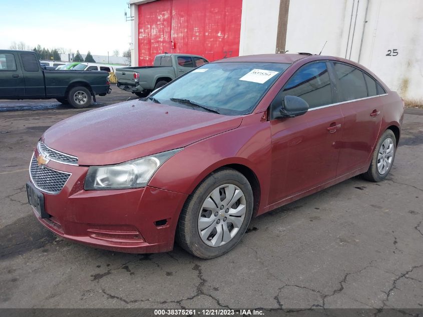 2012 Chevrolet Cruze Ls VIN: 1G1PC5SHXC7340508 Lot: 38375261