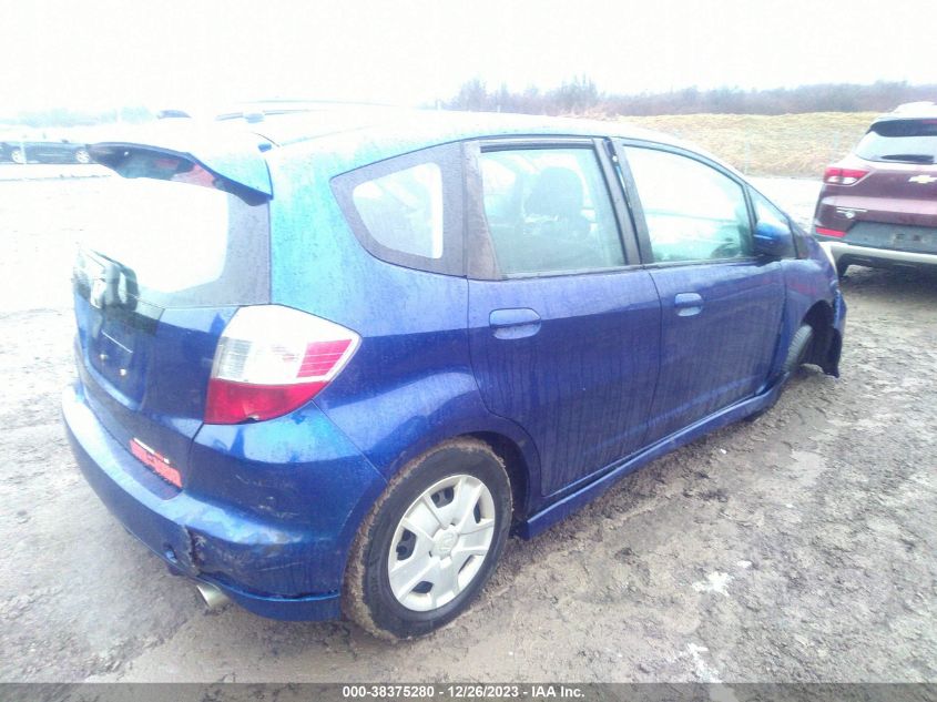 2010 Honda Fit Sport VIN: JHMGE8H4XAS013512 Lot: 38375280