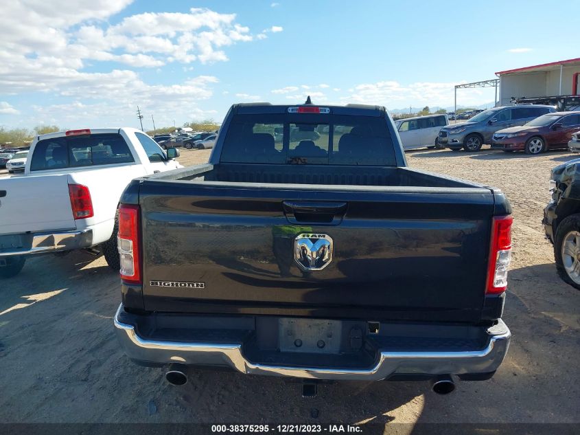 2021 Ram 1500 Big Horn Quad Cab 4X2 6'4 Box VIN: 1C6RREBTXMN795124 Lot: 38375295