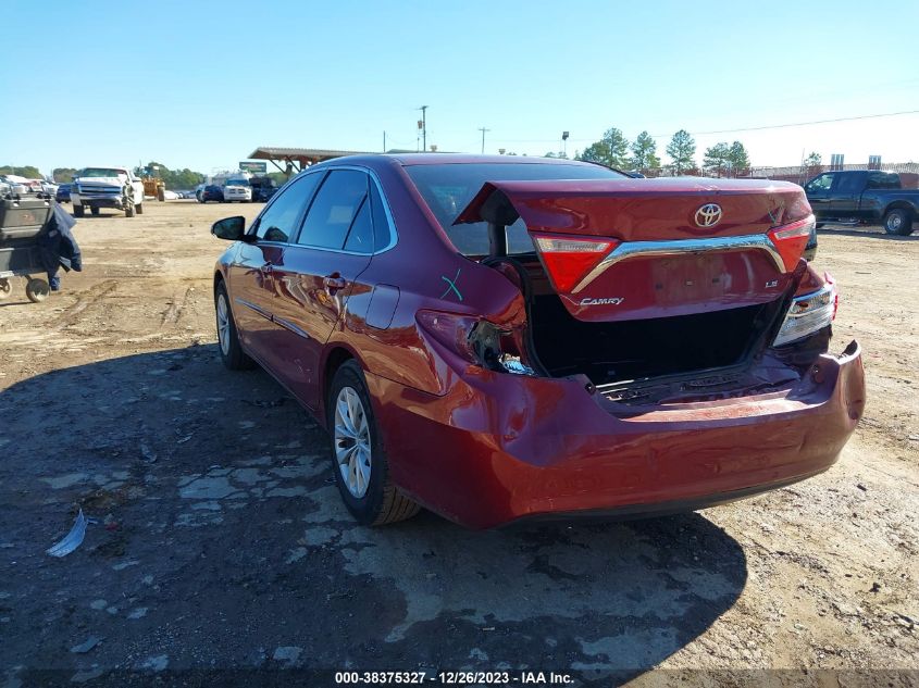 2017 Toyota Camry Le VIN: 4T1BF1FK1HU651899 Lot: 38375327