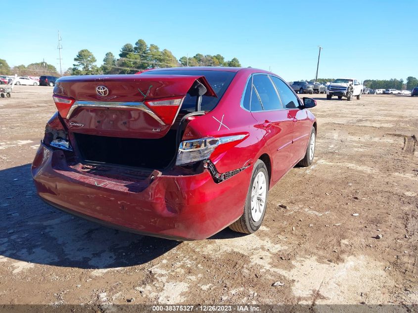 2017 Toyota Camry Le VIN: 4T1BF1FK1HU651899 Lot: 38375327