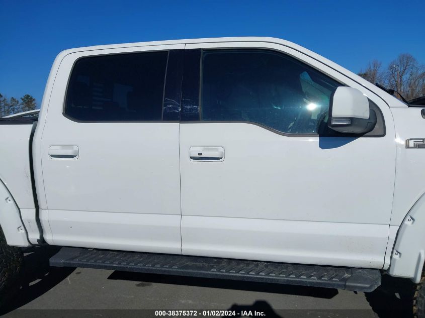 1FTEW1E52JFA48306 2018 Ford F-150 Lariat