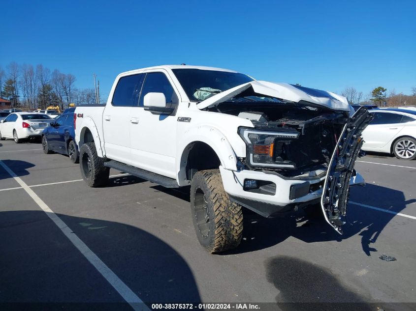 2018 Ford F-150 Lariat VIN: 1FTEW1E52JFA48306 Lot: 38375372