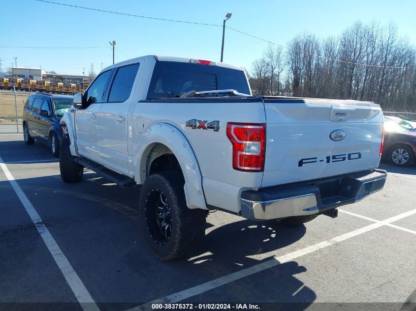 2018 Ford F-150 Lariat VIN: 1FTEW1E52JFA48306 Lot: 38375372