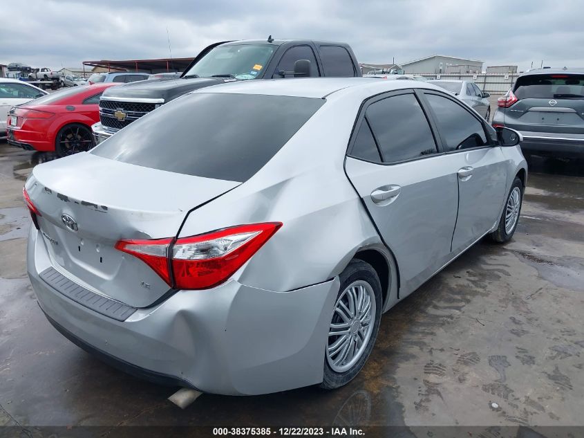 5YFBURHE8GP427511 2016 Toyota Corolla Le