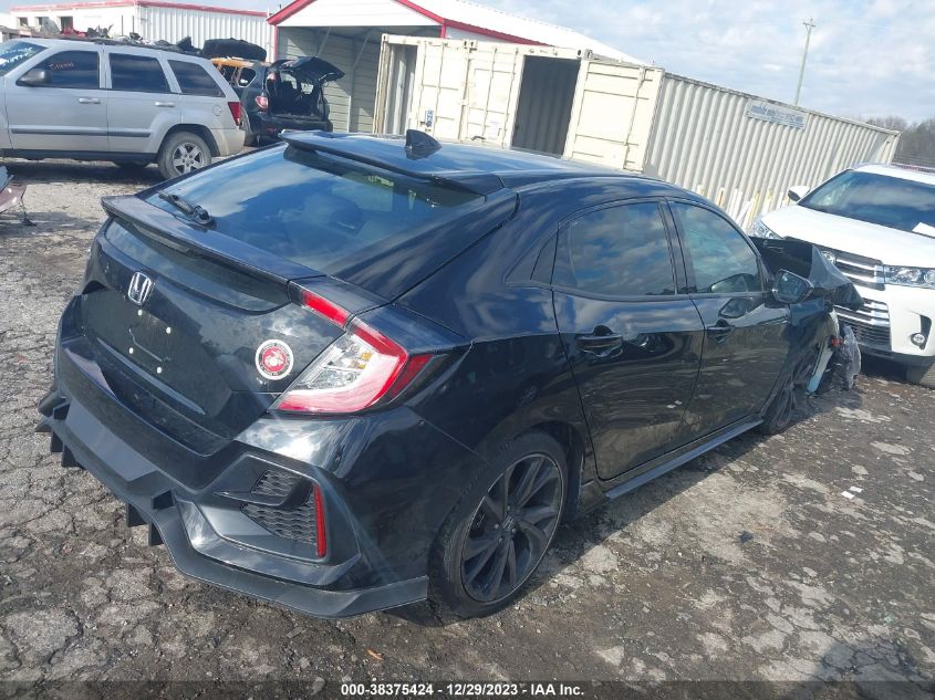 2018 Honda Civic Sport VIN: SHHFK7H49JU228147 Lot: 38375424