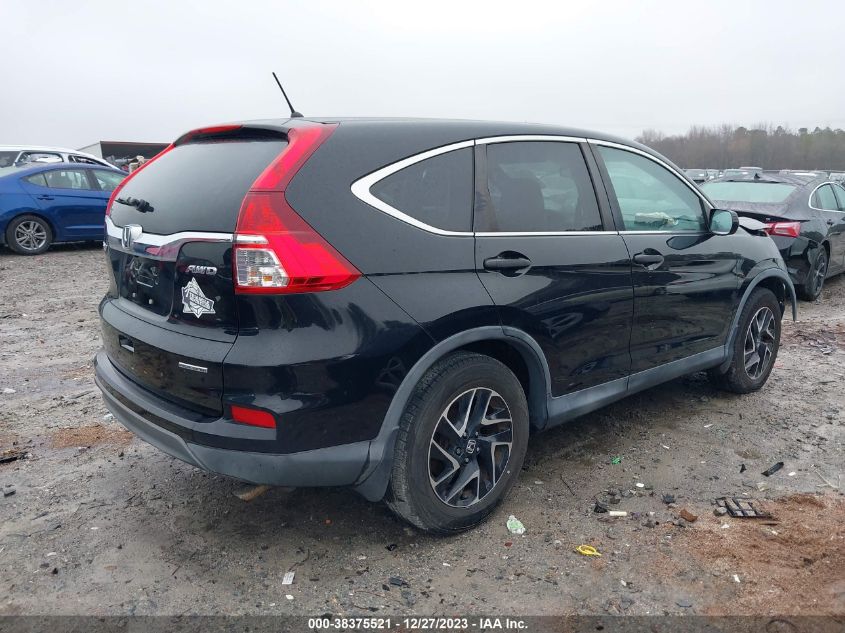 2HKRM4H46GH701021 2016 Honda Cr-V Se