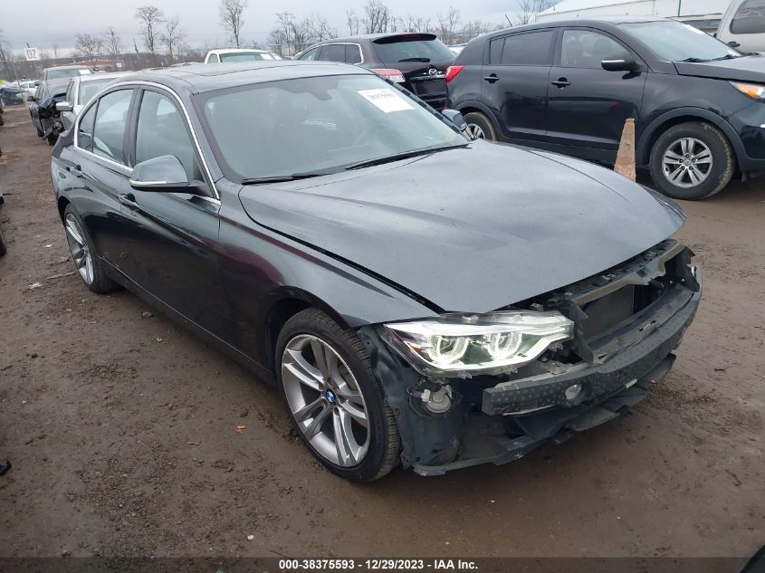 2017 BMW 330I xDrive VIN: WBA8D9G33HNU65606 Lot: 38375593