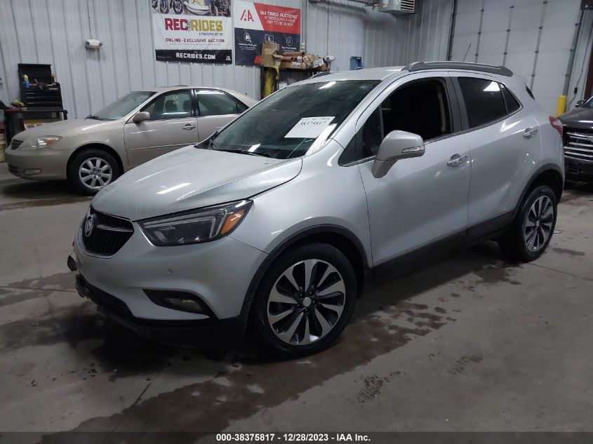2019 Buick Encore Awd Essence VIN: KL4CJGSM2KB852628 Lot: 38375817