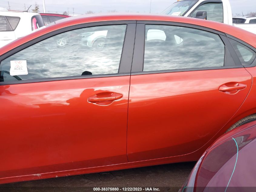 2023 Kia Forte Lxs VIN: 3KPF24AD6PE507306 Lot: 38375880