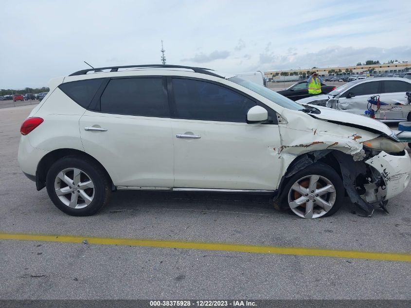 2009 Nissan Murano Sl VIN: JN8AZ18U39W022533 Lot: 38375928