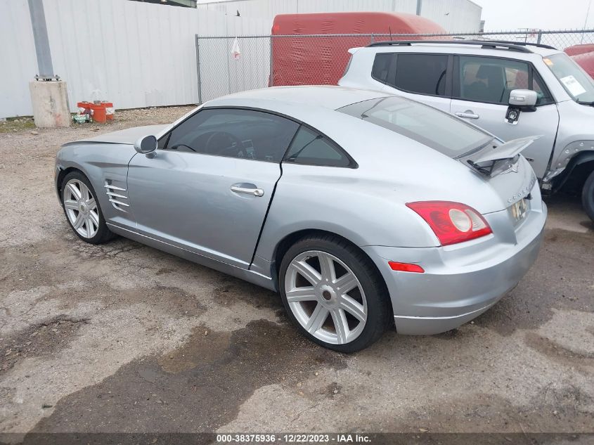 2004 Chrysler Crossfire VIN: 1C3AN69L94X022070 Lot: 38375936