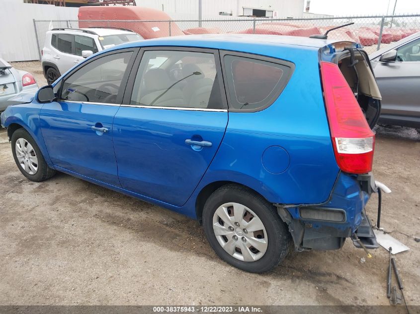 2010 Hyundai Elantra Touring Gls VIN: KMHDB8AE9AU066296 Lot: 40372492