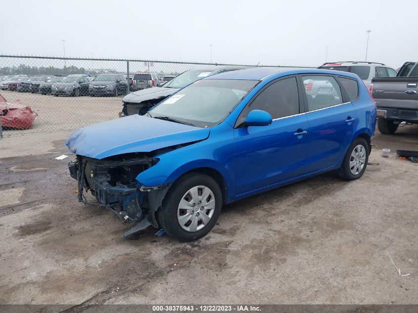 2010 Hyundai Elantra Touring Gls VIN: KMHDB8AE9AU066296 Lot: 40372492