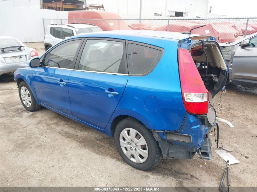 2010 Hyundai Elantra Touring Gls VIN: KMHDB8AE9AU066296 Lot: 40372492