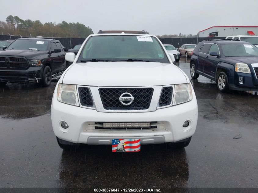 2012 Nissan Pathfinder Le VIN: 5N1AR1NN3CC614558 Lot: 38376047