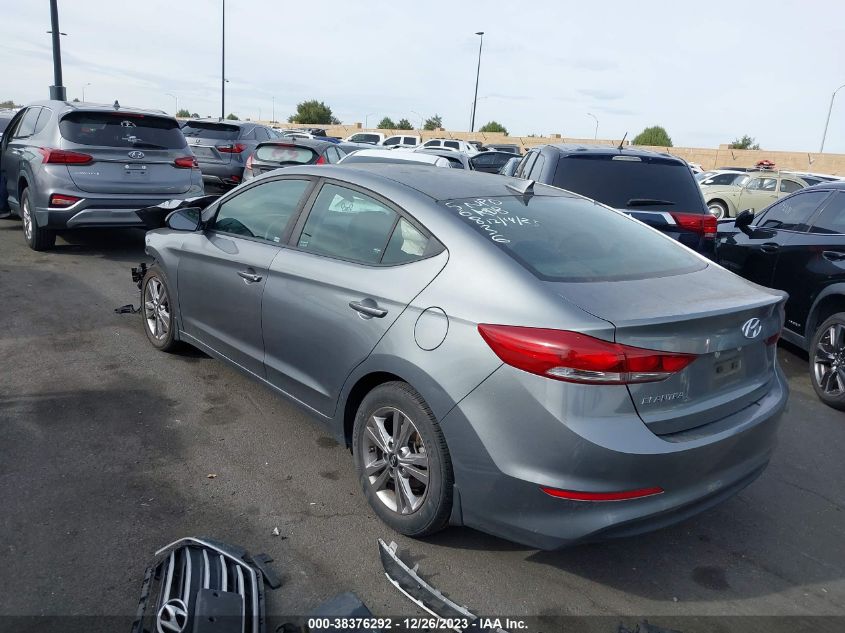 KMHD84LF9JU554483 2018 Hyundai Elantra Sel