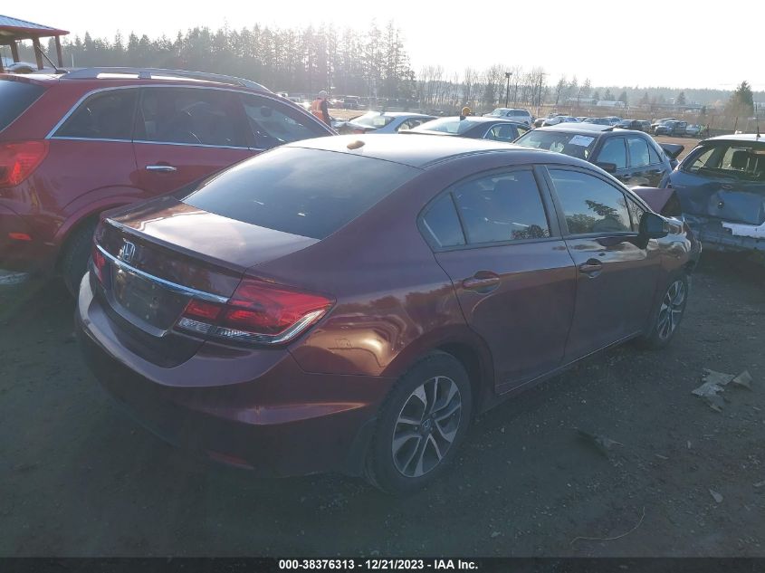 2013 Honda Civic Ex VIN: 19XFB2F82DE210223 Lot: 38376313