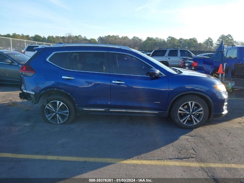 2018 Nissan Rogue Hybrid Sl VIN: 5N1ET2MT6JC802318 Lot: 38376351