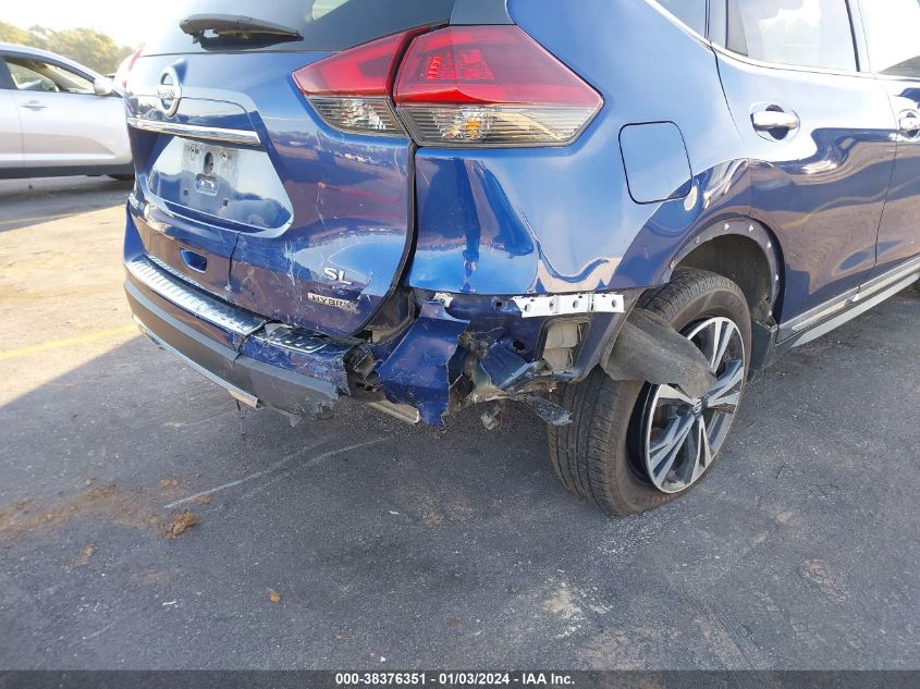 2018 Nissan Rogue Hybrid Sl VIN: 5N1ET2MT6JC802318 Lot: 38376351