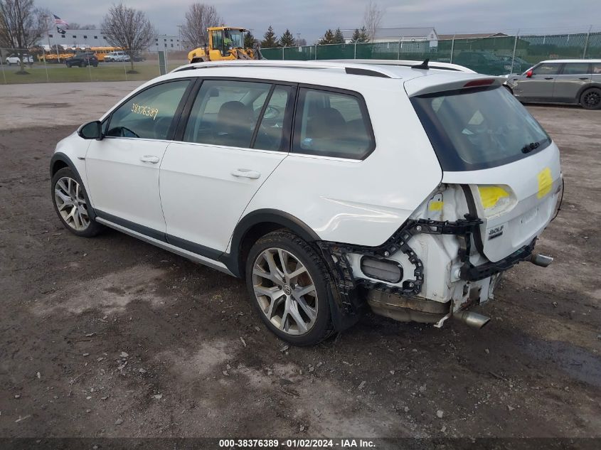 3VWH17AU8HM544116 2017 Volkswagen Golf Alltrack Tsi S/Tsi Se/Tsi Sel