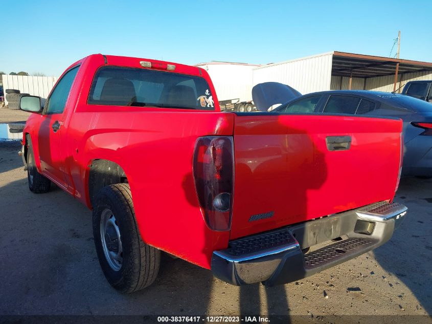 2008 Chevrolet Colorado Work Truck VIN: 1GCCS149488212712 Lot: 38376417