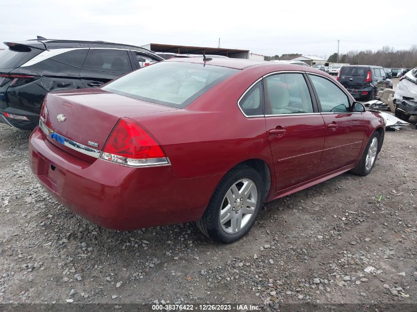 2011 Chevrolet Impala Lt VIN: 2G1WG5EK7B1102165 Lot: 38376422