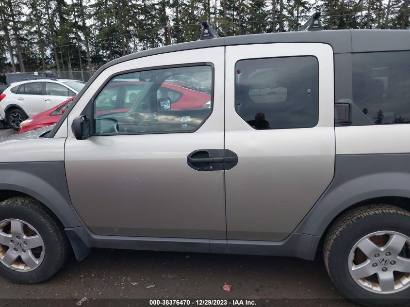 2003 Honda Element Ex VIN: 5J6YH28543L016108 Lot: 38376470