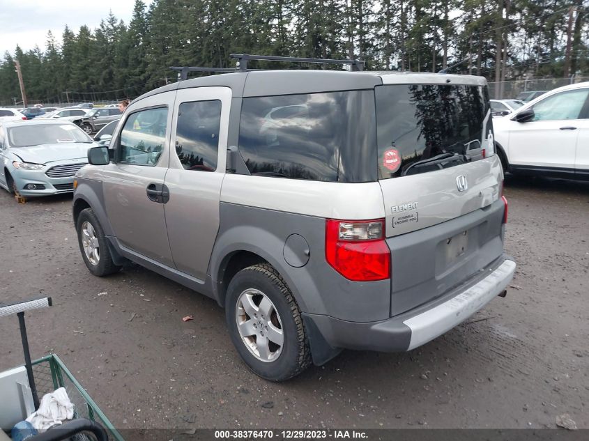 2003 Honda Element Ex VIN: 5J6YH28543L016108 Lot: 38376470