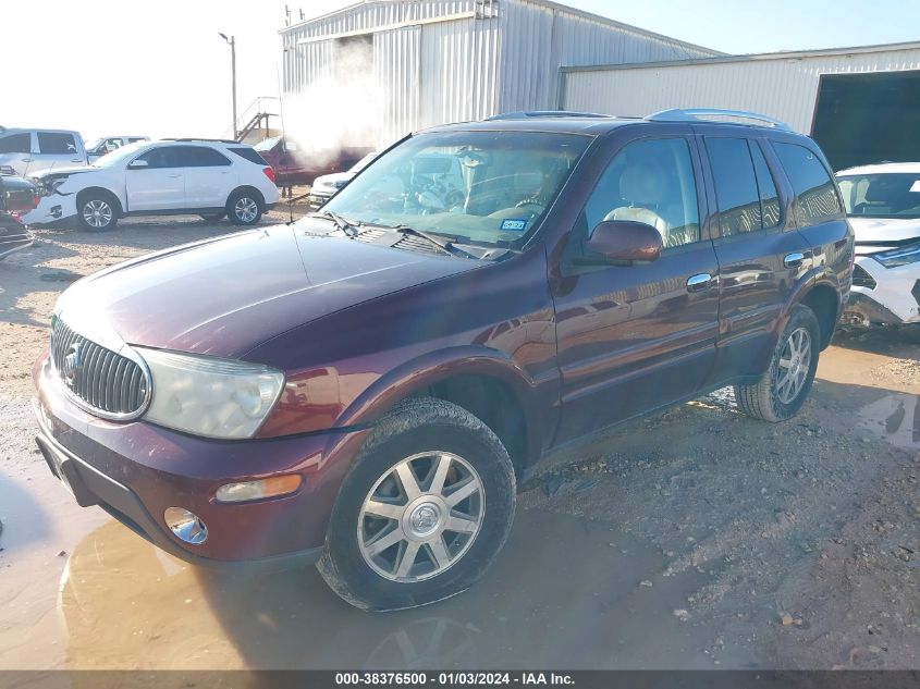 2006 Buick Rainier Cxl VIN: 5GADT13SX62293089 Lot: 38376500