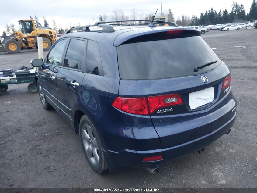 2007 Acura Rdx VIN: 5J8TB185X7A022462 Lot: 38376552