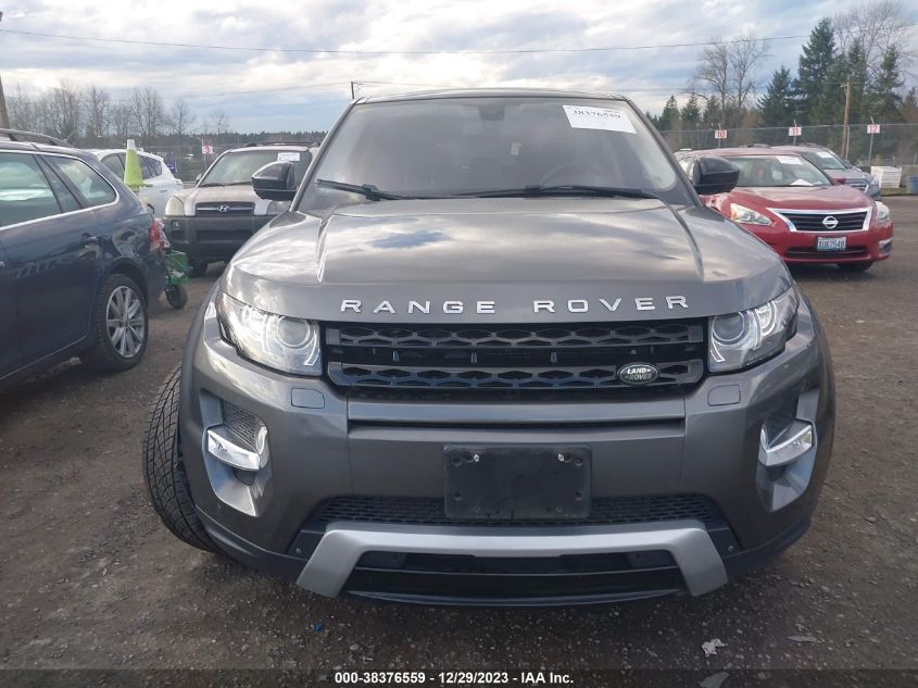 2015 Land Rover Range Rover Evoque Dynamic VIN: SALVT2BGXFH013201 Lot: 38376559