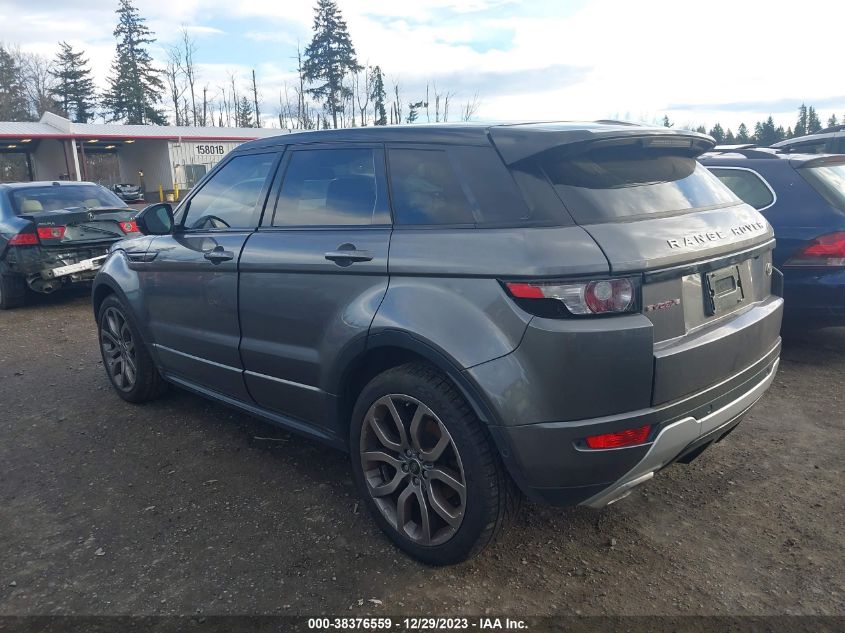 2015 Land Rover Range Rover Evoque Dynamic VIN: SALVT2BGXFH013201 Lot: 38376559