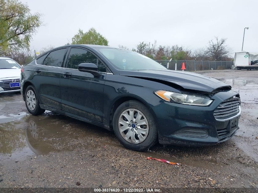 2014 Ford Fusion S VIN: 3FA6P0G76ER201262 Lot: 38376620