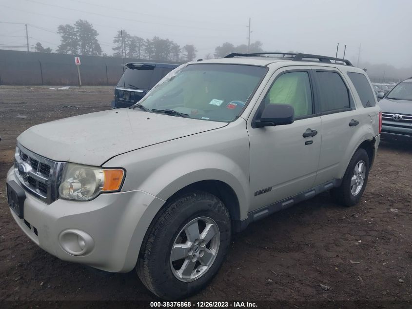 2008 Ford Escape Xlt VIN: 1FMCU93168KE65324 Lot: 38376868