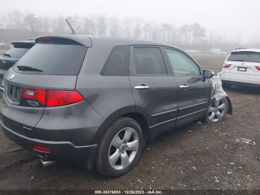 5J8TB18229A007785 2009 Acura Rdx