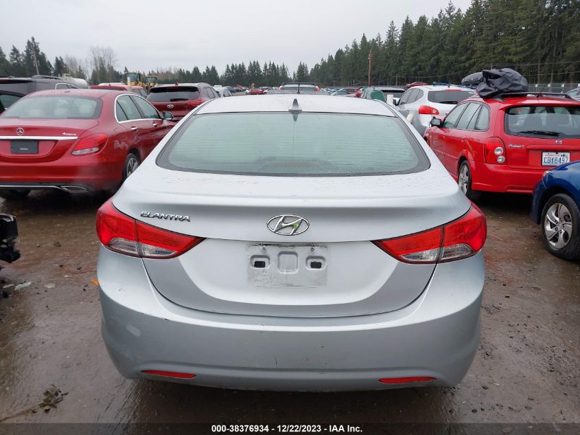 2013 Hyundai Elantra Gls VIN: 5NPDH4AE0DH224826 Lot: 38376934