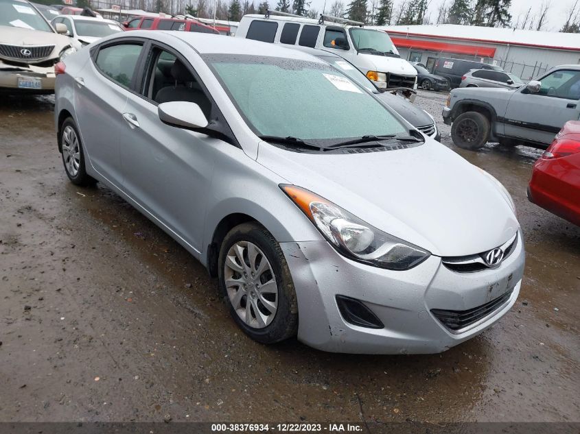 2013 Hyundai Elantra Gls VIN: 5NPDH4AE0DH224826 Lot: 38376934