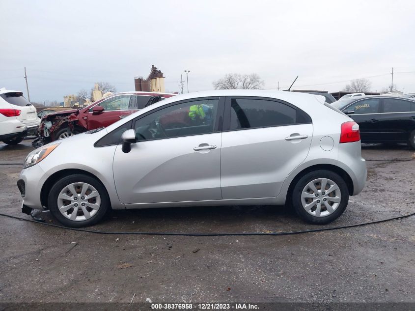 2013 Kia Rio Lx VIN: KNADM5A33D6276006 Lot: 38376958