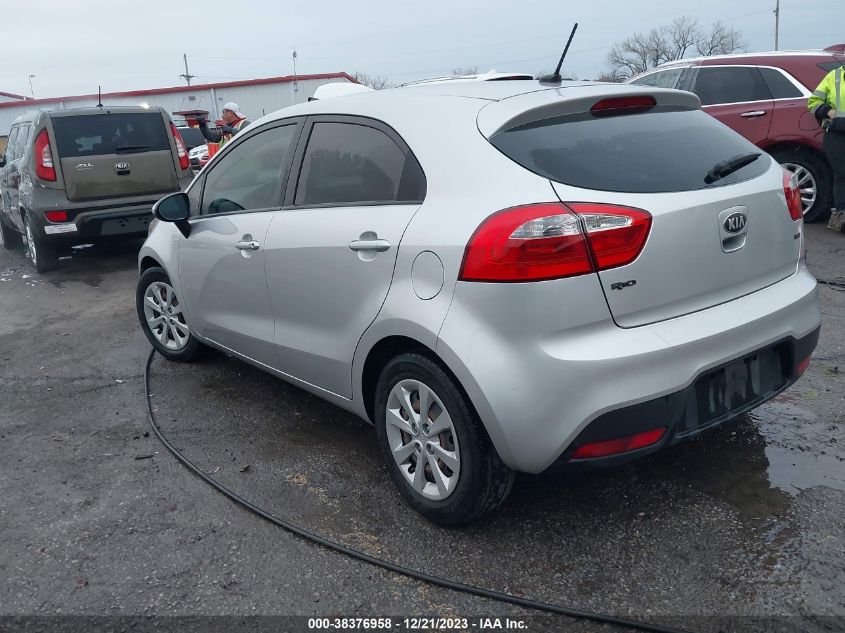 2013 Kia Rio Lx VIN: KNADM5A33D6276006 Lot: 38376958