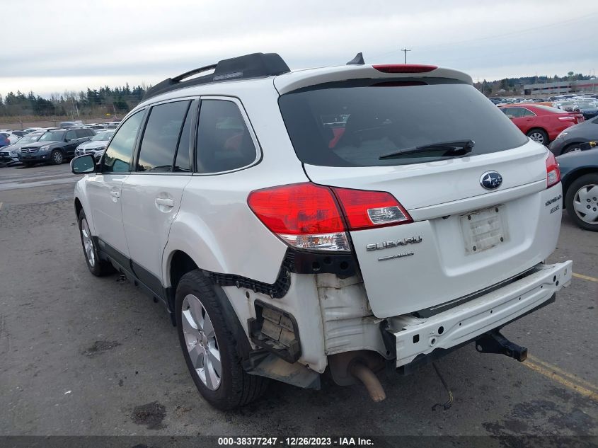 2011 Subaru Outback 2.5I Limited VIN: 4S4BRBKC0B3393383 Lot: 38377247