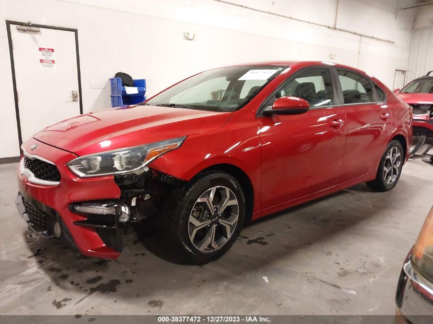 3KPF24AD1KE138296 2019 Kia Forte Lxs