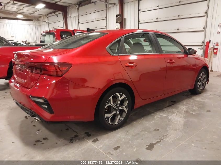 3KPF24AD1KE138296 2019 Kia Forte Lxs