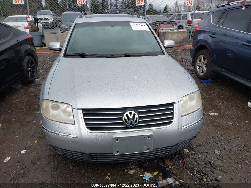 WVWWH63B23E466197 2003 Volkswagen Passat Glx