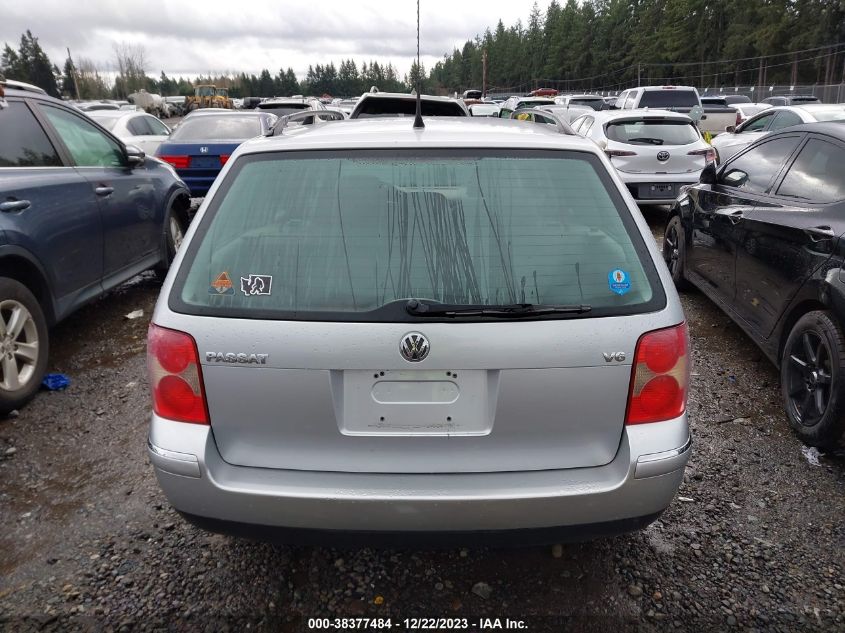 WVWWH63B23E466197 2003 Volkswagen Passat Glx