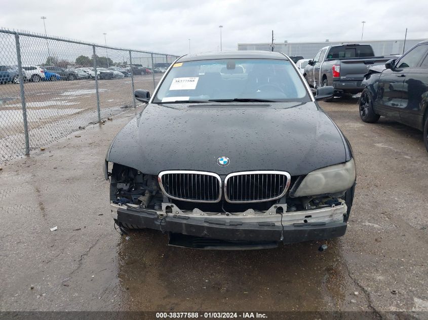 WBAHN83506DT32352 2006 BMW 750Li