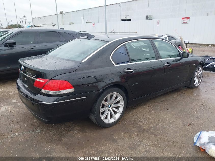 WBAHN83506DT32352 2006 BMW 750Li